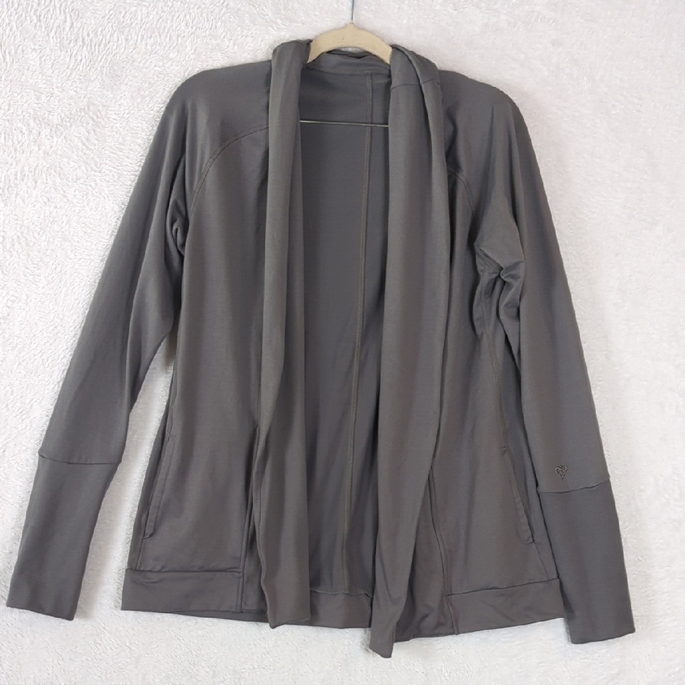 Colosseum Athletics Women's Gray Active Amari‎ Cardigan Size M